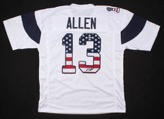 Keenan Allen Signed Los Angeles Chargers "American Flag" Jersey (Beckett COA)