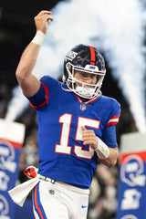 Tommy DeVito Signed New York Giants Jersey (Beckett) Ex-Illini Quarterback