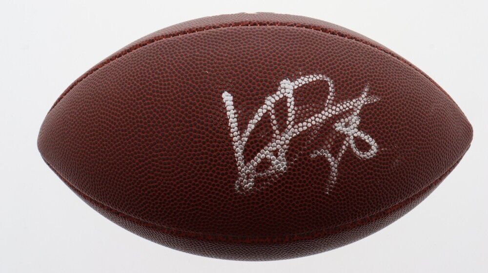 Warrick Dunn Signed NFL Football (JSA COA) Tampa Bay Buccaneers