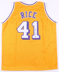 Glen Rice Signed Los Angeles Lakers Jersey (Beckett COA) Ready for Framing