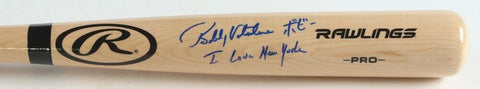 Bobby Valentine Signed Rawlings Bat w/ Multiple Inscriptions (JSA) Mets Manager