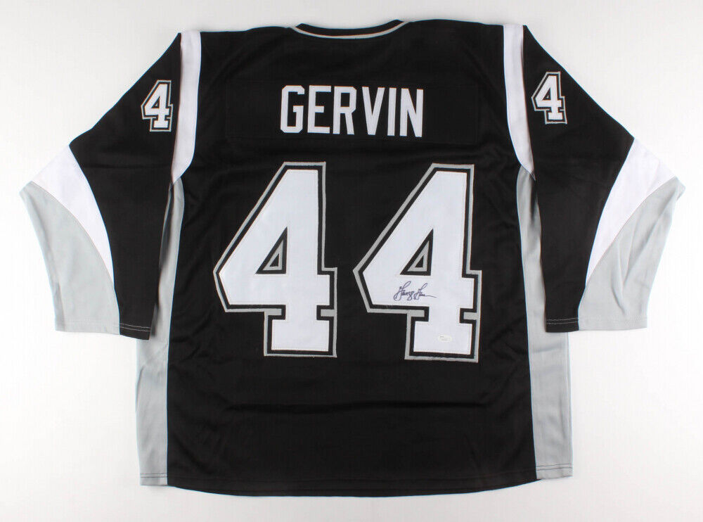San Antonio Spurs George Gervin Autographed White Jersey Iceman JSA Stock  #215713