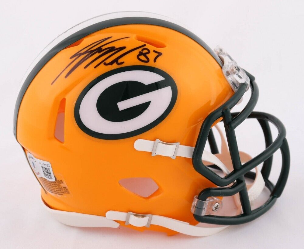 Green Bay Packers Helmets at the Packers Pro Shop