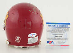 Carl Eller Signed Minnesota Golden Gophers Mini Helmet (PSA COA) Vikings HOF D.E