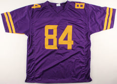 Irv Smith Jr Signed Minnesota Vikings Jersey (JSA COA) 2019 2nd Rd Pick T.E.