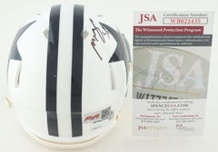 Mazi Smith Dallas Cowboy Signed Mini Helmet (JSA COA) 2023 1st Rnd Pk / Michigan