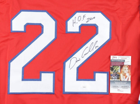 Dino Ciccarelli Signed Washington Capitals Jersey Inscribed "HOF 2010" (JSA COA)