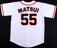 Hideki Matsui Signed Yomiuri Giants Jersey (Steiner COA) NY Yankees Outfierlder