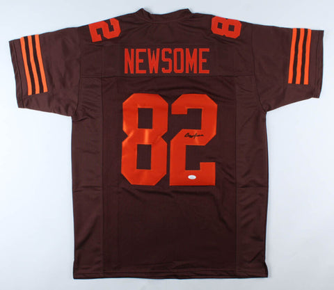 Ozzie Newsome Signed Cleveland Browns Color Rush Jersey (JSA COA) HOF Tight End