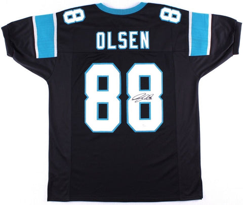 Greg Olsen Signed Carolina Panthers Jersey (JSA COA) 3xPro Bowl Tight End