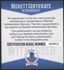 Dick LeBeau Signed Detroit Lions Stat Jersey Inscribed HOF 2010 Beckett COA