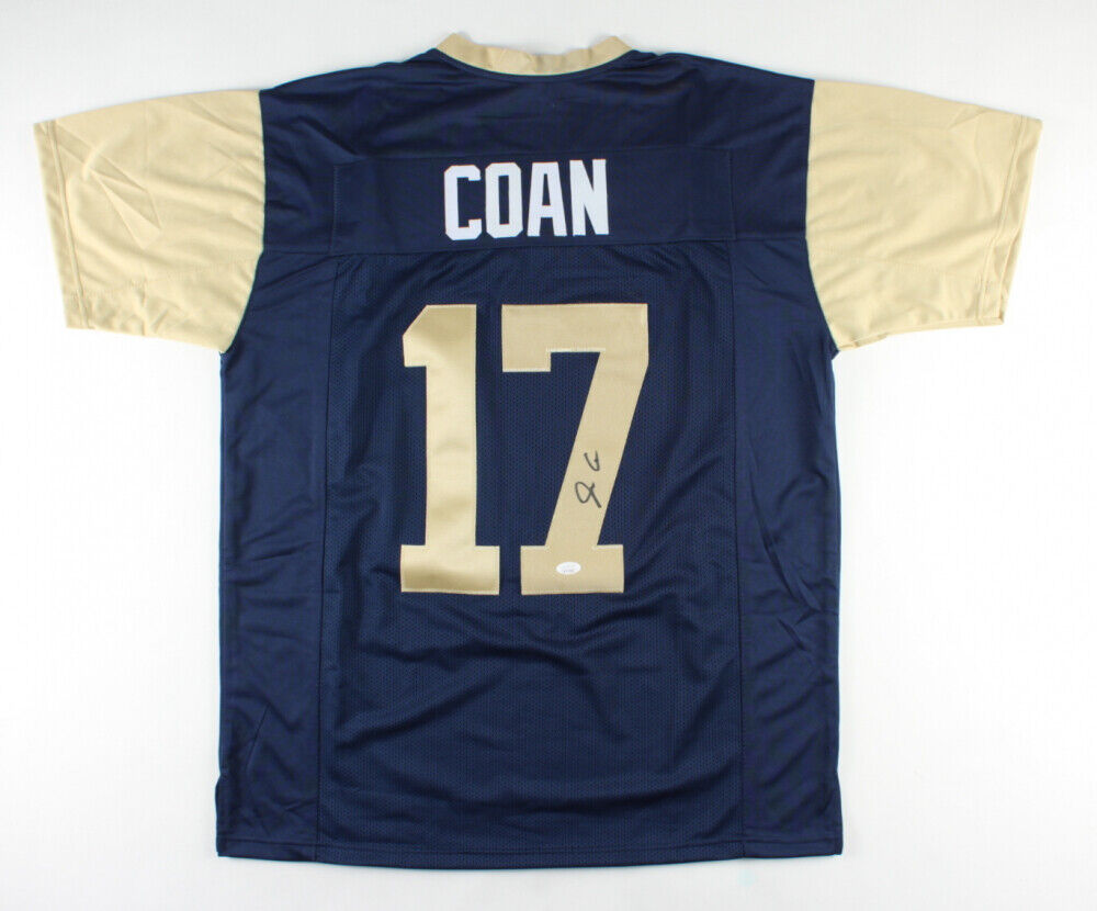 Jack Coan Signed Notre Dame Fighting Irish Jersey (JSA COA) 2021 Starting QB