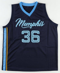 Marcus Smart Signed Memphis Grizzlies Jersey (Beckett) 2021-22 Defensive P.O.Y.