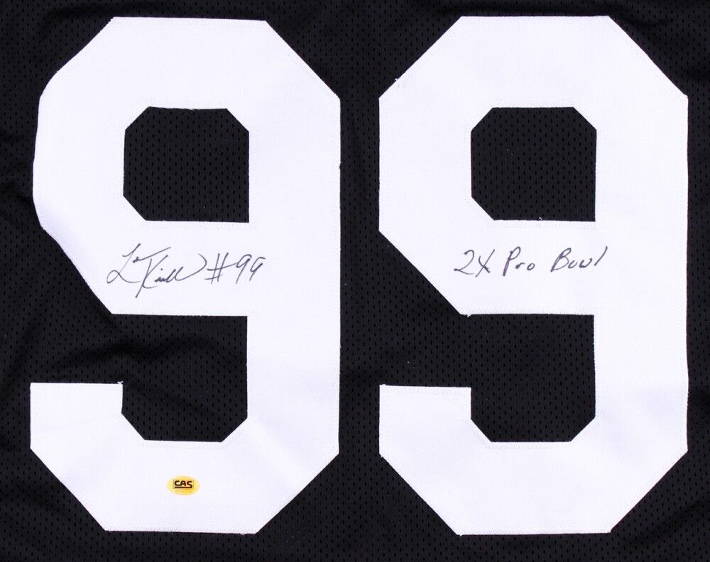 Levon Kirkland Signed Steelers Jersey inscribed 2x Pro Bowl (CAS COA –