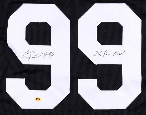 Levon Kirkland Signed Steelers Jersey inscribed "2x Pro Bowl" (CAS COA)