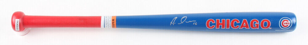 Aramis Ramirez Signed Chicago Cubs Logo Mini Baseball Bat (Schwartz Sports)