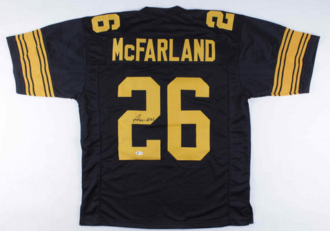 Anthony McFarland Signed Pittsburgh Steelers Jersey (Beckett COA) 2020 Draft Pck