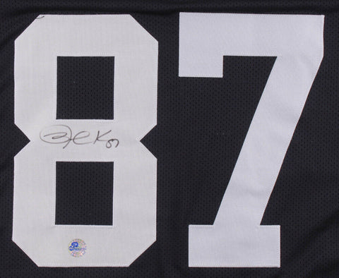 Jared Cook Signed Oakland Raiders Jersey (Pro Player Holo) 2018 Pro Bowl T.E.