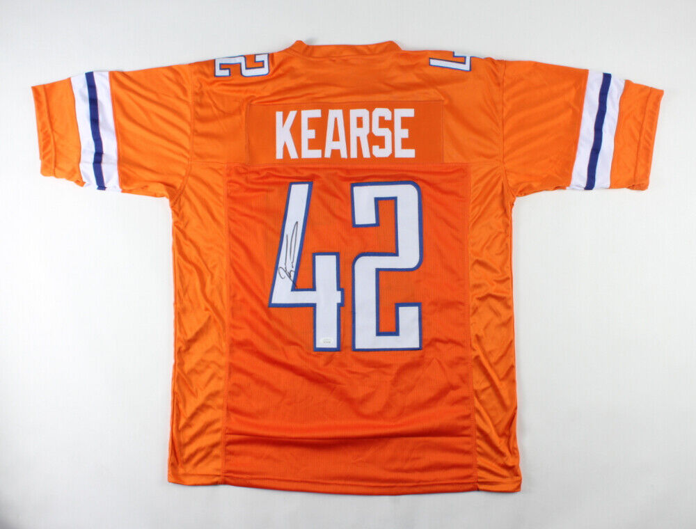 Jevon Kearse Signed Blue Custom Football Jersey at 's Sports  Collectibles Store