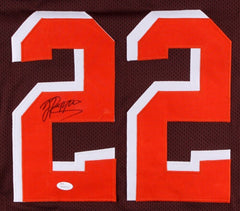 Jabrill Peppers Signed Browns Jersey (JSA) Cleveland 1st round pick Draft #22