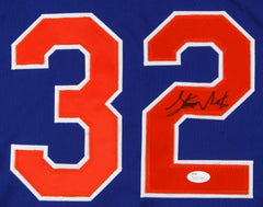 Steven Matz signed New York Mets jersey JSA / NL Rookie of the Month (May 2016)