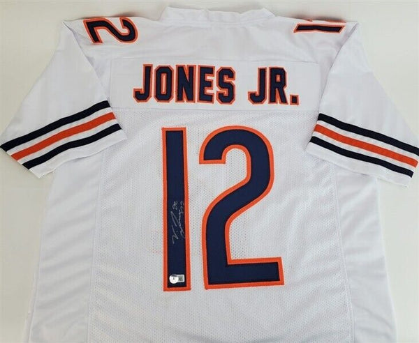 Velus Jones Jr. Signed Chicago Bears Jersey (Beckett) Rookie Wide Receiver  / USC