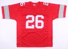 Robert Smith Signed Ohio State Buckeyes Jersey (Smith Hologram) Vikings R.B.