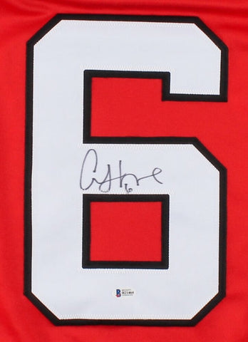 Andy Greene Signed Devils Jersey (Beckett) New Jersey Veteran Defenseman