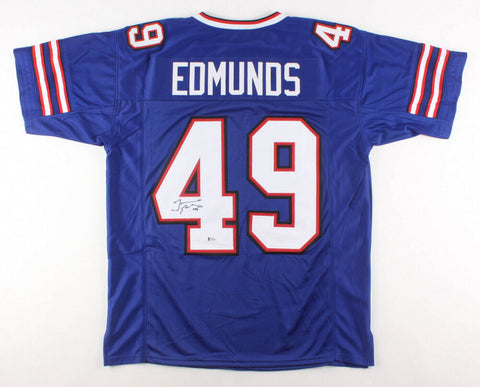 Tremaine Edmunds Signed Bills Jersey (Beckett COA) Buffalo's 2018 #1 Draft Pick