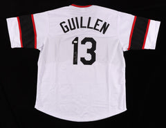 Ozzie Guillen signed Custom White Sox Jersey JSA Authenticated