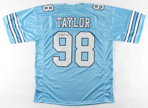 Lawrence Taylor Signed North Carolina Tar Heels Jersey (JSA Holo ) N Y Giants LB