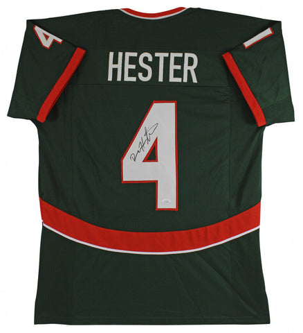 Devin Hester Signed Miami Hurricanes Jersey (JSA COA) Chicago Bears Return Man