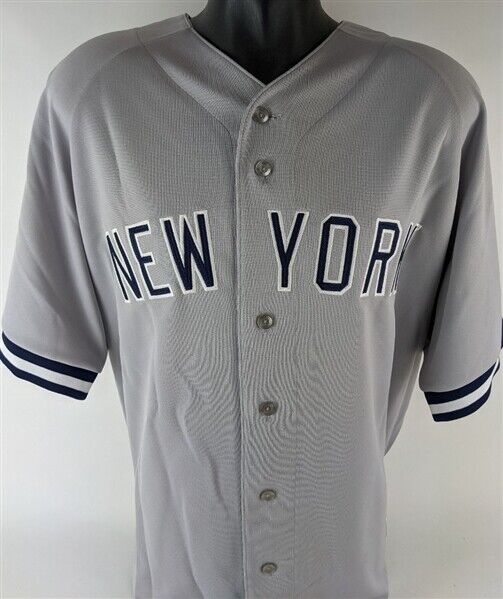 Melky Cabrera Signed New York Yankees Majestic MLB Replica Jersey (Beckett COA)
