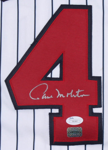 Paul Molitor Signed Twins Jersey (JSA COA) 3000 Hit Club  & Hall of Famer 2004