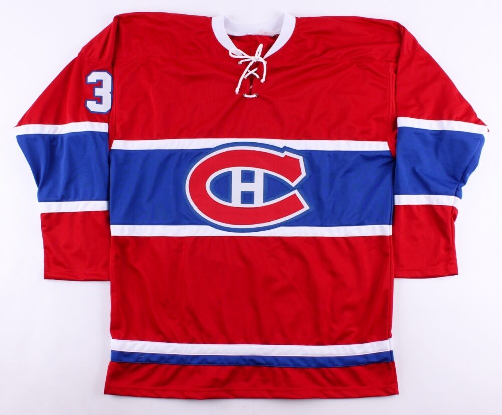 Brian Engblom Signed Montreal Canadiens Jersey (Beckett)Playing career 1975–1987