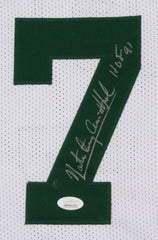 Nate "Tiny" Archibald Signed Boston Celtics Jersey Inscribed "HOF 91" (JSA COA)