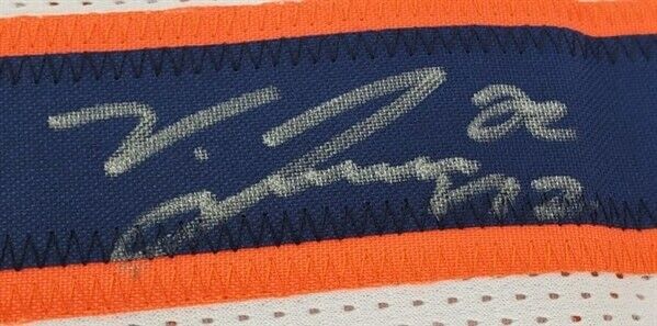 Velus Jones Jr. Signed Chicago Bears Jersey (Beckett) Rookie Wide Receiver  / USC