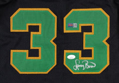 Larry Bird Signed Boston Celtics Jersey (JSA) 12xAll Star Power Forward / 3xMVP