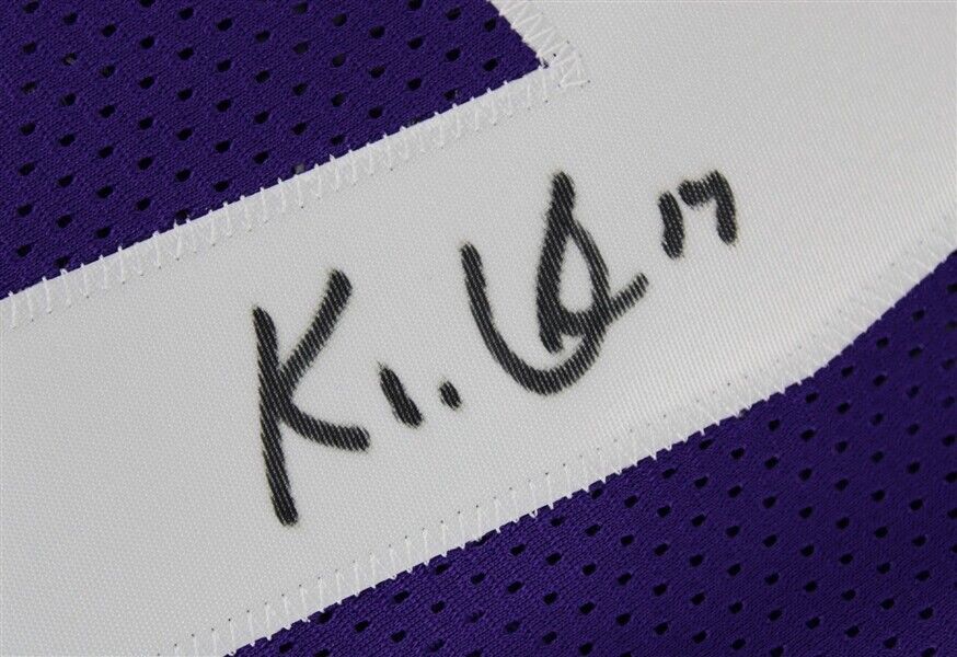 K J OSBORN Signed Minnesota Vikings Custom (XL) Jersey (JSA Basic COA)