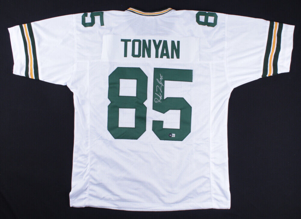 Robert Tonyan Signed Packers Jersey (Beckett Hologram) Green Bay Tight End