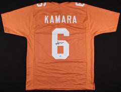 Alvin Kamara Signed Tennessee Volunteers Jersey (Beckett COA) Saints Star R.B.