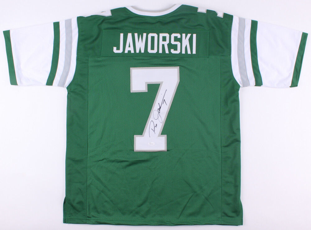 Signed XL jersey By Ron Jaworski Of The Philadelphia Eagles With