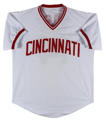 Pete Rose Signed Cincinnati Reds Jersey Inscribed "4256"(Beckett) 2xSeries Champ