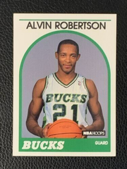 Alvin Robertson Signed Milwaukee Bucks Jersey (JSA COA) 4xNBA All Star Guard