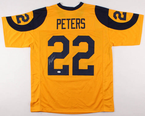 Marcus Peters Signed Los Angeles Rams Jersey (JSA COA) 2×Pro Bowl (2015,2016)