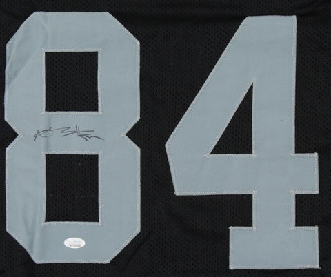 Antonio Brown Signed Oakland Raiders Black Jersey (JSA COA) 5×Pro Bowl Receiver