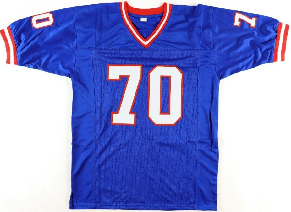 Leonard Marshall Signed New York Giants Jersey (JSA COA) 2xSuper Bowl Champ D.E.