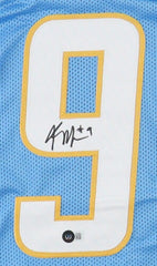 Kenneth Murray Jr Signed San Diego Chargers Jersey (Beckett) 2020 1st Rnd Pck LB