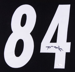 Antonio Brown Signed Steelers 35x43 Custom Framed Jersey (JSA) 6x Pro Bowl  W.R.