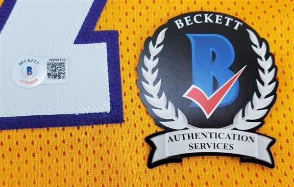 Metta World Peace Autographed Los Angeles Lakers Pro Style Jersey Beckett -  Got Memorabilia
